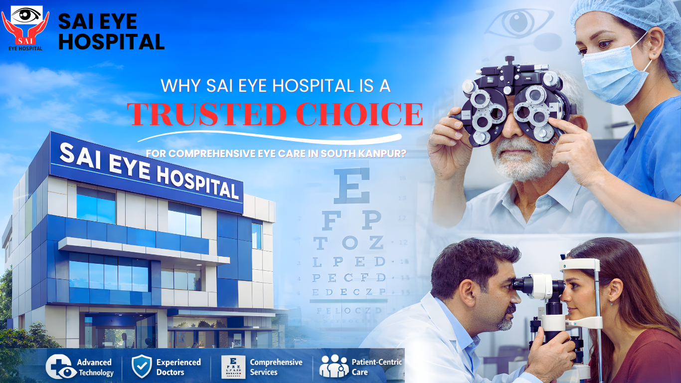 Why Sai Eye Hospital is the Trusted Choice for Comprehensive Eye Care in South Kanpur?
