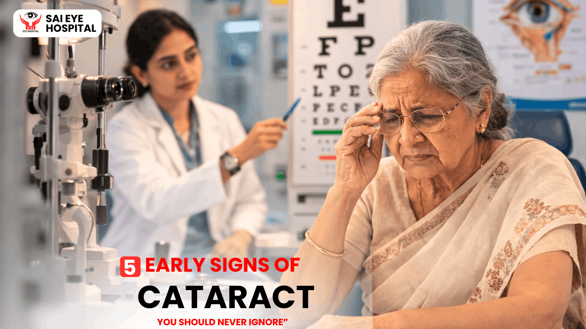 5 Early Signs of Cataract You Should Never Ignore